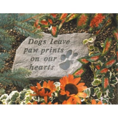 KAY BERRY INC Kay Berry- Inc. 60220 Dogs Leave Paw Prints On Our Hearts - Memorial - 14.5 Inches x 9.5 Inches 60220
